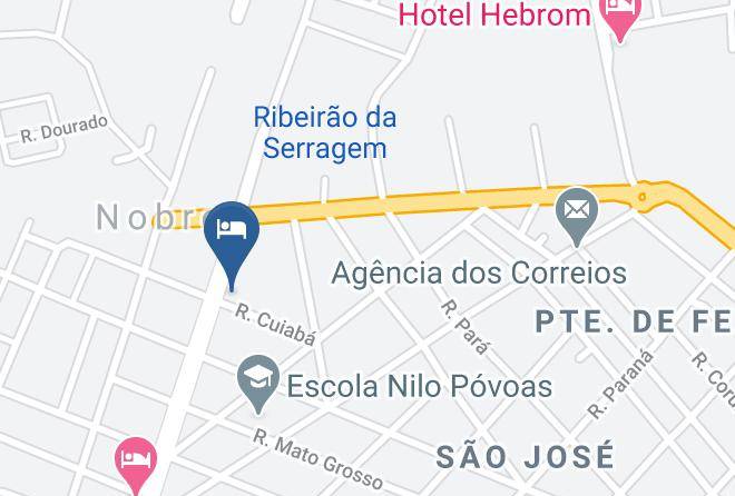 Nobres - Piramide Palace Hotel Maps