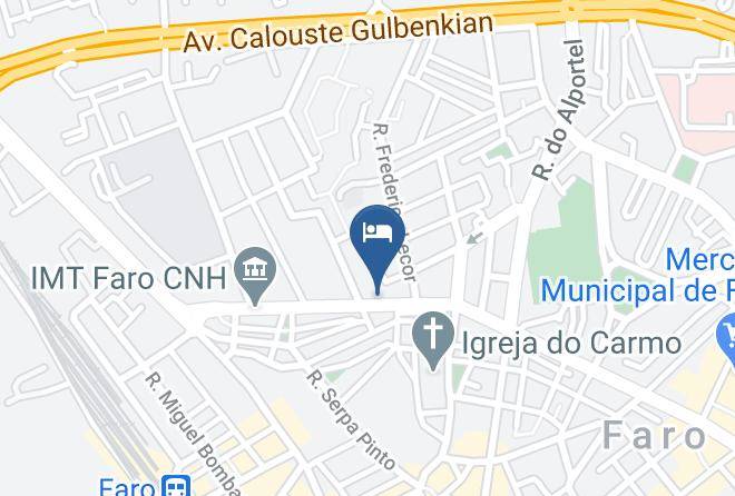 Atalaia - Pirate Backpackers Faro Maps