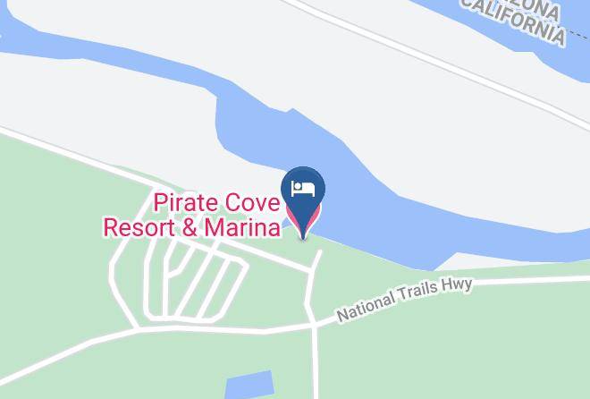San Bernardino - Pirate Cove Resort & Marina Maps