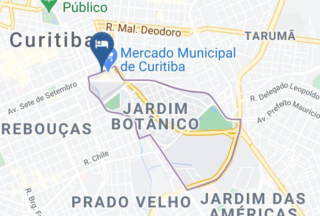 Curitiba - Piratini Hotel Maps