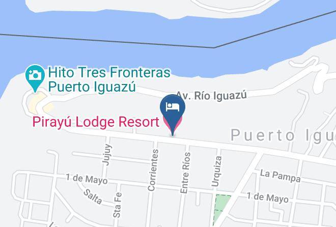 Puerto Esperanza - Pirayu Lodge Resort Maps