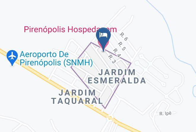 Pirenopolis - Pirenopolis Hospedagem Maps