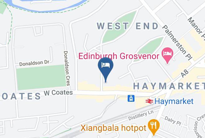 Edinburgh City - Piries Hotel Maps