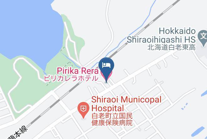 Shiraoi Townshiraoi District - Pirika Rera Hotel Maps