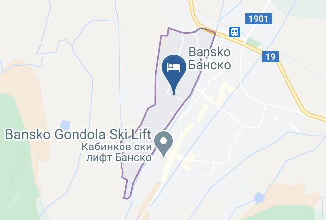 Bansko - Pirina Club Hotel Maps