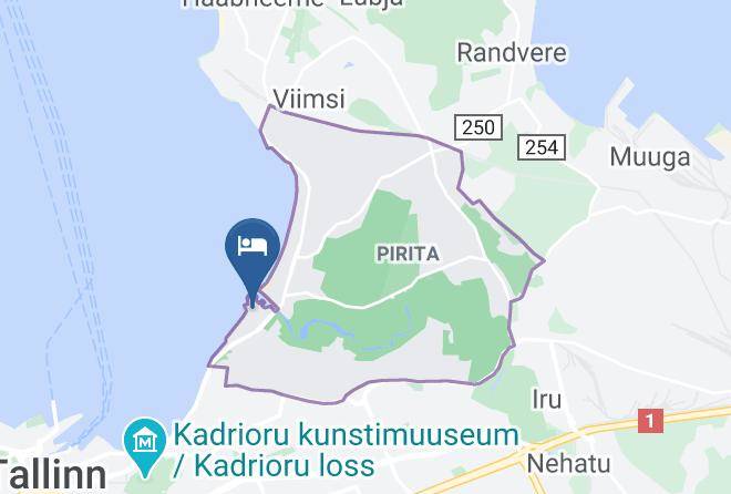 Tallinn - Pirita Marina Hotel & Spa Maps