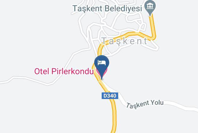Taskent - Otel Pirlerkondu Maps