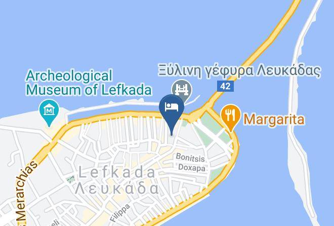 Levkas - Pirofani Maps