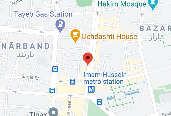 Isfahan - Piroozy Hotel Isfahan Maps