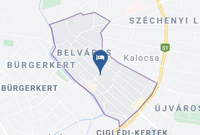 Kalocsa - Piros Arany Panzio Maps