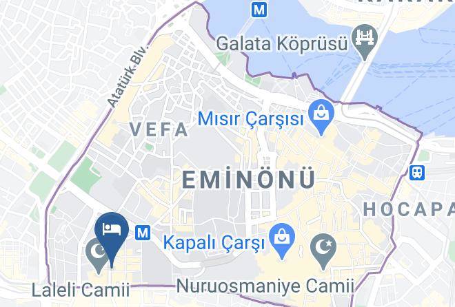 Fatih - Hotel Pisa Maps