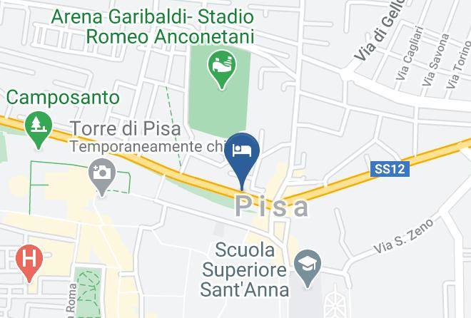 Pisa - Pisa Lodge B&b Maps