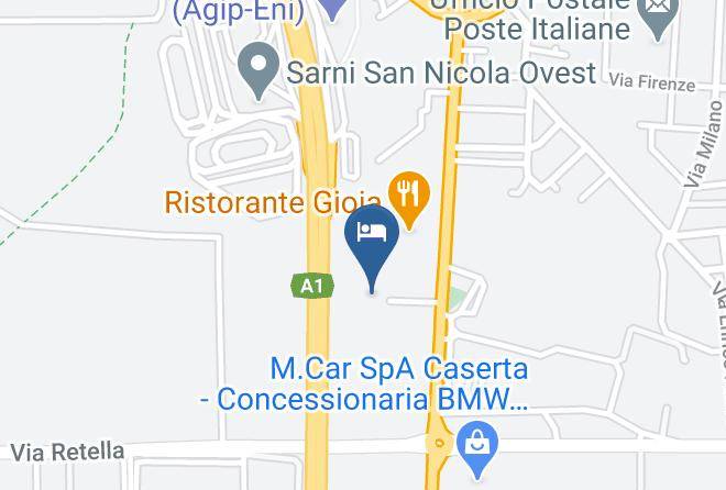 Caserta - Pisani Hotel Srl Maps