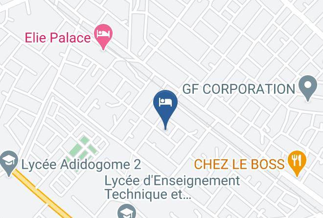 Golfe - Piscine Hotel Elie Palace Maps