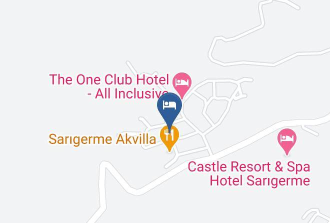 Mugla - Pisilis Otel Maps