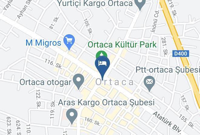 Ortaca - Pisilis Otel Sarigerme Maps