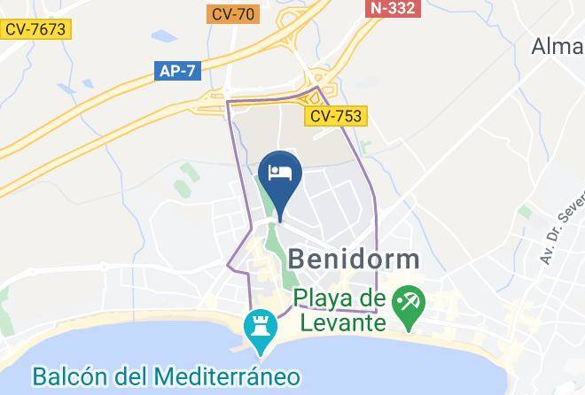 Alicante - Piso Alfonso Puchades Maps