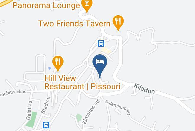 Pissouri - Pissouriana Restaurant & Apts Maps