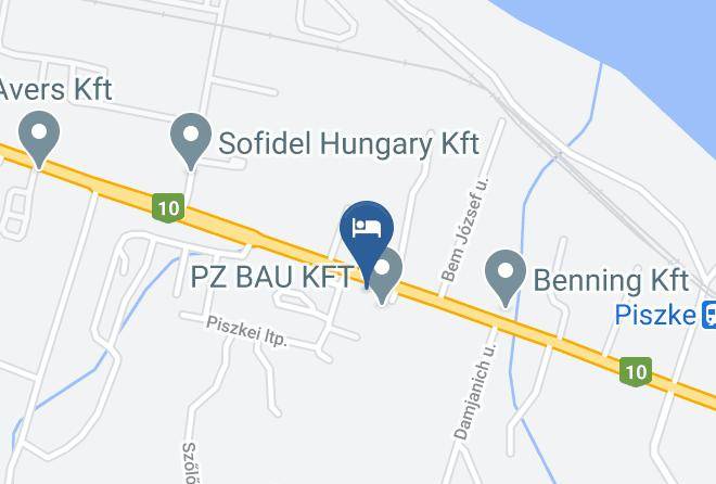 Labatlan - Piszke Vendeghaz Maps