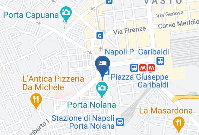 Pit Stop Napoli Centrale Map