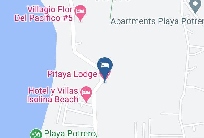 Santa Cruz - Pitaya Lodge Maps