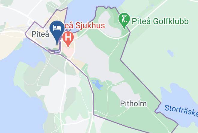 Pitea - Pitea Vandrarhem Maps