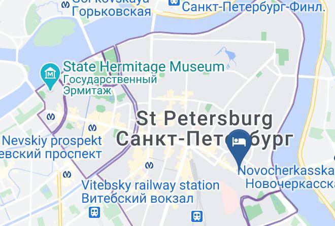 Saint Petersburg - Royal Hotel Maps