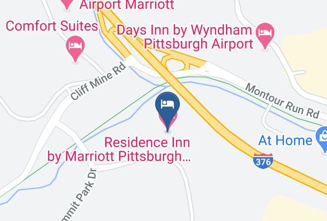 Allegheny - Residence Inn By Marriott Pittsburgh Airport Maps