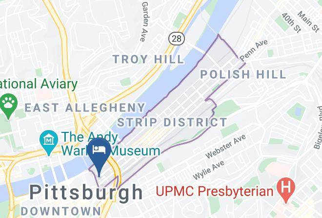 Allegheny - Ac Hotel By Marriott Pittsburgh Downtown Maps