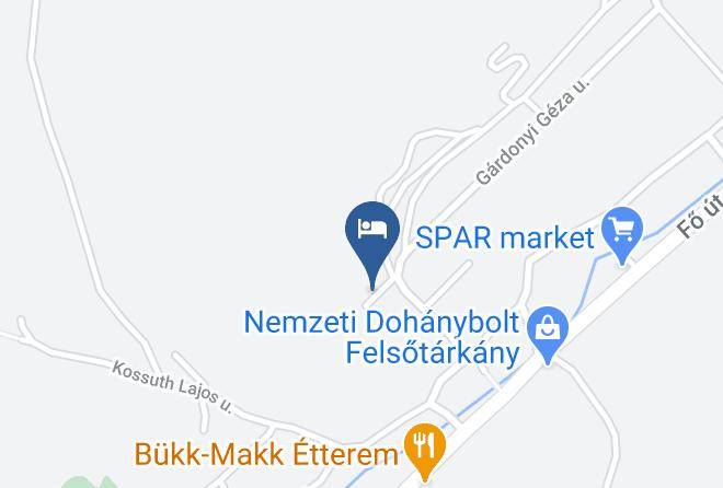 Felsotarkany - Pitypang Vendeghaz Felsotarkany Maps