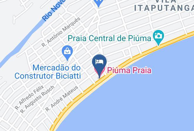 Piuma - Piuma Praia Hotel Maps