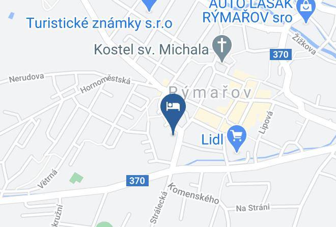 Bruntal - Pivovar A Hotel Excelent Rymarov Maps