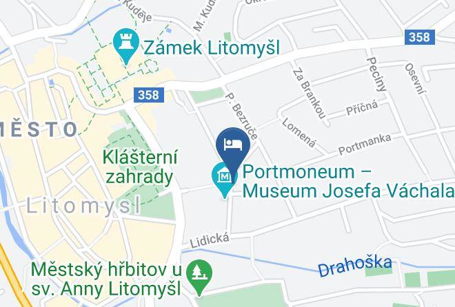 Svitavy - Pivovar A Restaurace Veselka Maps