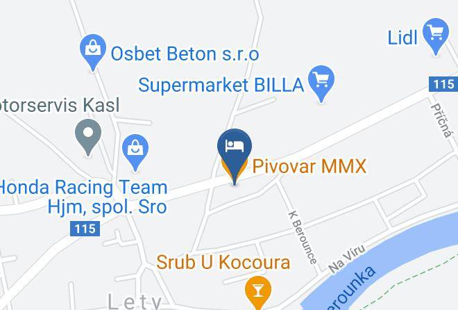 Prague West - Pivovar Mmx Maps