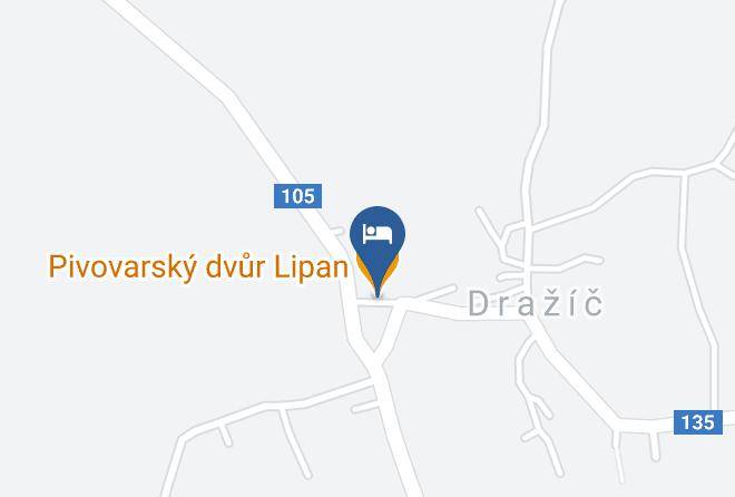 Ceske Budejovice - Pivovarsky Dvur Lipan Maps