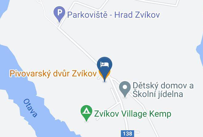 Pisek - Pivovarsky Dvur Zvikov Maps