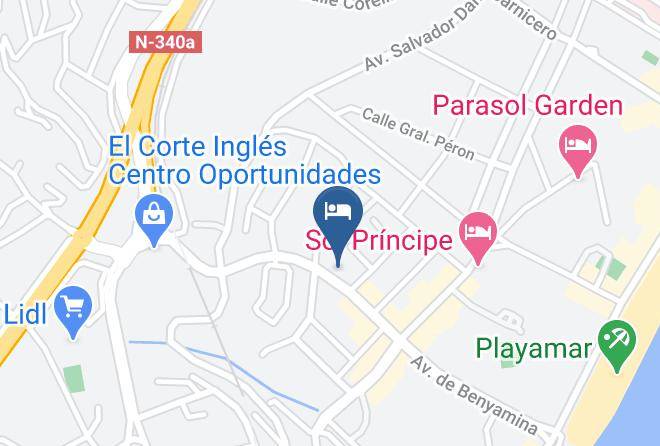 Malaga - Pixel Hotel Maps