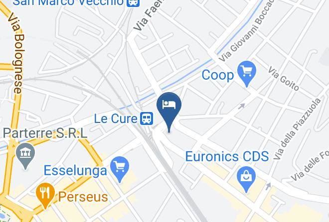 Florence - Pizza Delle Cure Maps