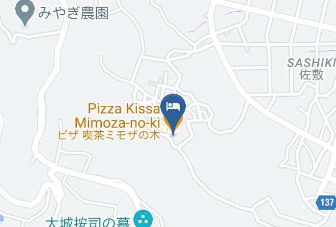 Nanjo City - Pizza Kissa Mimoza No Ki Maps