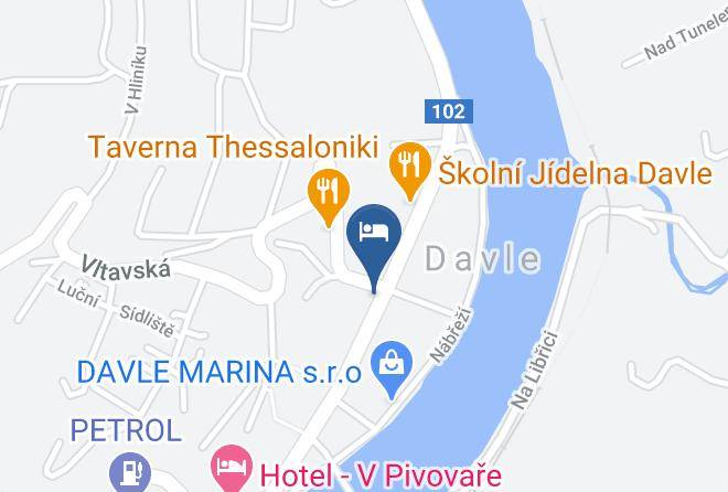 Prague West - Pizzeria Penzion Grado Maps