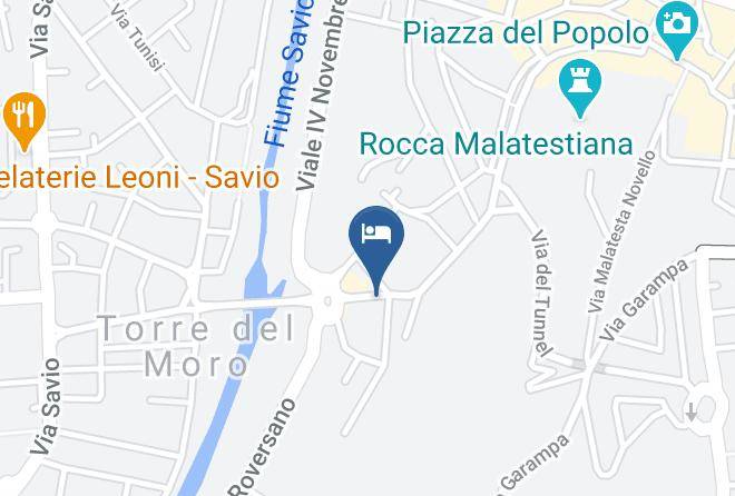Forli - Pizzeria Pontevecchio Maps