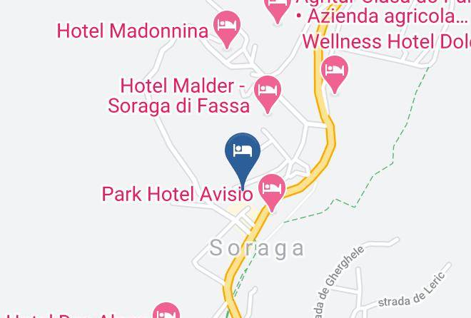 Trento - Pizzeria Sas Da Rocia Maps