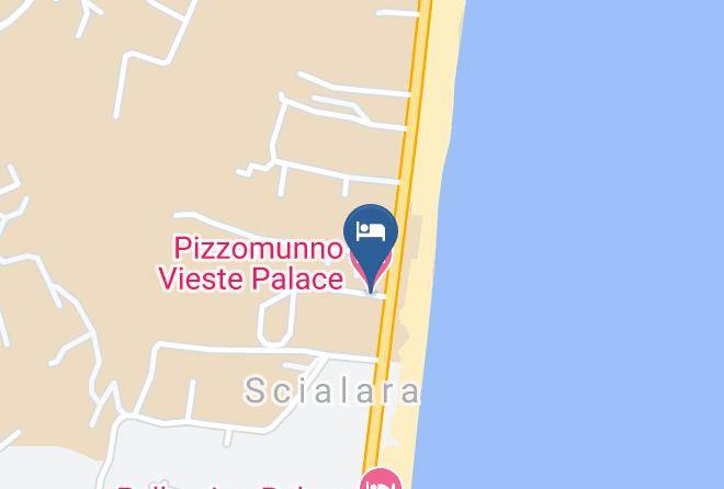 Foggia - Pizzomunno Vieste Palace Hotel Maps