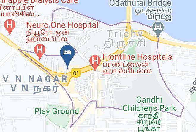 Tiruchirappalli - Pla Residency Hotel Maps