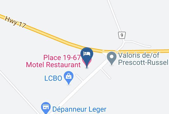 Prescott Russell - Place 19 67 Motel Restaurant Maps