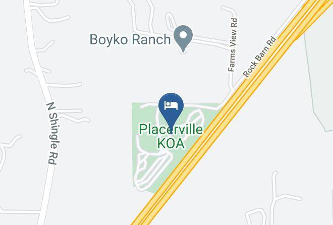 El Dorado - Placerville Koa Maps