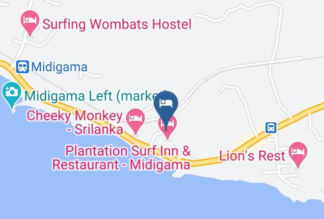 Galle - Placid Beach Maps