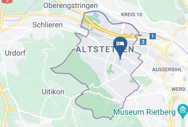 Zurich - Placid Hotel Design & Lifestyle Zurich Maps