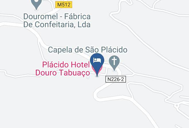 Tabuaco - Placido Hotel Douro Tabuaco Maps