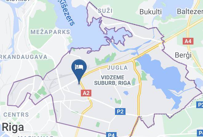 Riga - Placis Dienesta Viesnica Maps
